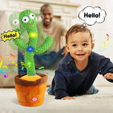 Dancing Talking Cactus Plush Toy – Funny Interactive Kids Gift | ShauqBazaar