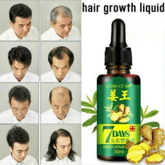 7 Day Ginger Germinal Oil – Hair Growth Nutrient Solution & Scalp Treatment | ShauqBazaa
