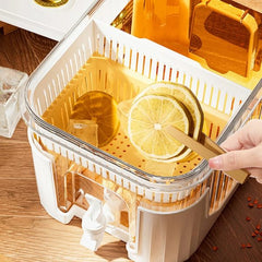 Fridge Beverage Dispenser 5 Litre – Drink Juice & Water Dispenser for Fridge | ShauqBazaar