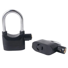 High-Security Gembok Alarm Lock – Waterproof Siren Padlock for Bike & Door | ShauqBazaar