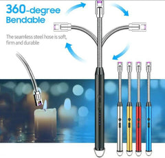 Arc Lighter with USB Charging – Windproof Electric Plasma Lighter | ShauqBazaar