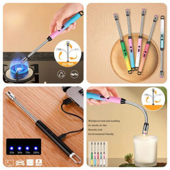 Arc Lighter with USB Charging – Windproof Electric Plasma Lighter | ShauqBazaar