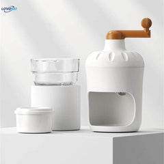 Portable Manual Ice Crusher – Hand Shaved Ice Machine for Home & Parties | ShauqBazaar