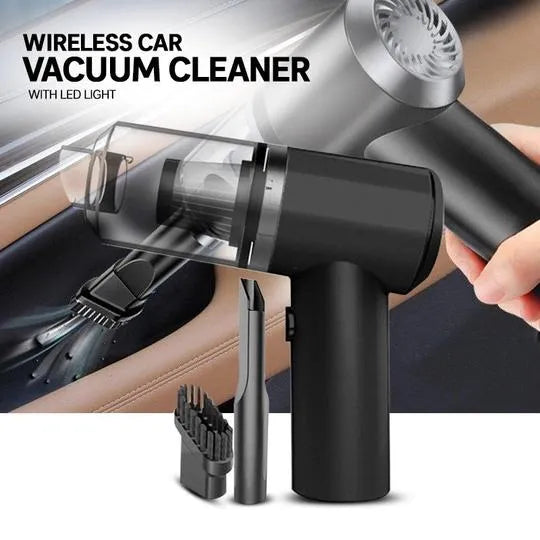3-in-1 Mini USB Rechargeable Vacuum Cleaner – Portable Desk & Car Cleaner | ShauqBazaar