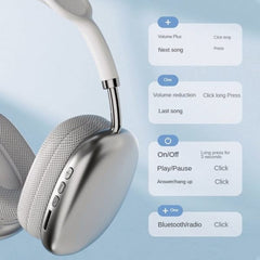 P9 Wireless Bluetooth Headphones – Adjustable Over-Ear Stereo Headset | ShauqBazaar