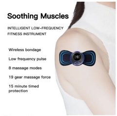 Mini EMS Body Massager – Pulse Neck & Pain Relief Massager | ShauqBazaar