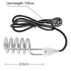 Electric Water Heating Rod 2000W – Safe Non-Current Immersion Water Heater | ShauqBazaar