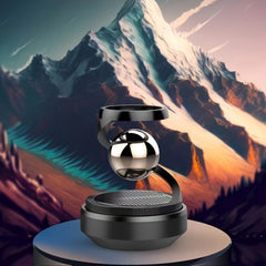 Solar Powered Levitating Ball Air Freshener – Star Car & Home Decor | ShauqBazaar