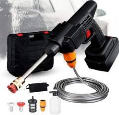 Automatic Cordless Car Wash Spray Gun 48V – High Pressure Wireless Washer | ShauqBazaar