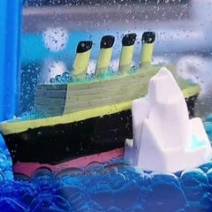 Titanic Liquid Wave Cruise Ship Car Dashboard Decor – Nautical Ornament | ShauqBazaar