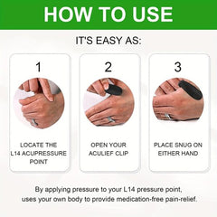 Sugar Control Li4 Acupressure Point Clip – Wearable Blood Sugar Support | ShauqBazaar