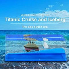 Titanic Liquid Wave Cruise Ship Car Dashboard Decor – Nautical Ornament | ShauqBazaar
