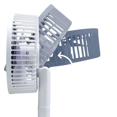 Oscillating Desktop Fan FT-905 – Rechargeable Mini Table Fan with LED Display | ShauqBazaar