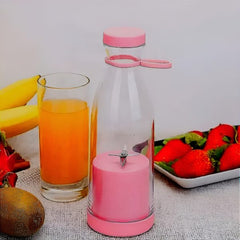 Mini Portable Electric Blender & Fruit Juicer 380ml – USB Rechargeable | ShauqBazaar