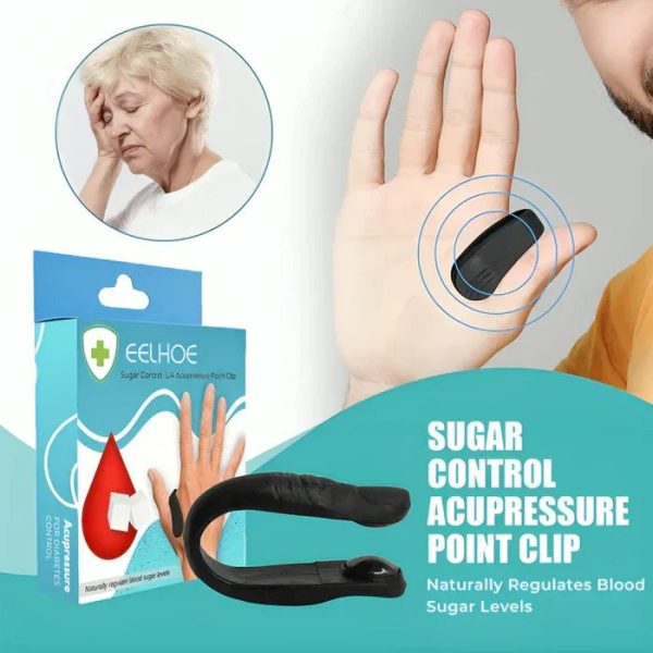Sugar Control Li4 Acupressure Point Clip – Wearable Blood Sugar Support | ShauqBazaar