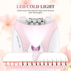 Daling DL-6032 Women's Cordless Epilator – Rechargeable Hair Removal Device | ShauqBazaar