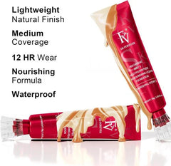 FV Waterproof Foundation – Medium Coverage Oil-Free Long Lasting Makeup | ShauqBazaar