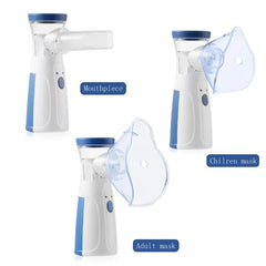 Portable Mesh Nebulizer for Kids & Adults – Silent Handheld Inhaler | ShauqBazaar