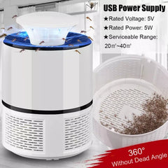 Eco-Friendly Mosquito Trap & Killer Lamp – UV Bug Zapper for Indoor Use | ShauqBazaar